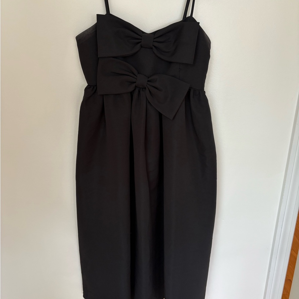 Anthropologie Sachin Babi Black Bow Dress